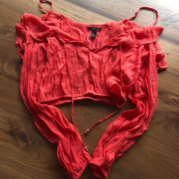 Forever 21 Festival Crop-Top - Picture 4 of 7